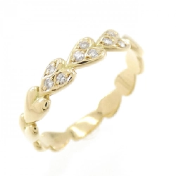 Nhẫn kim cương hình trái tim K18YG
