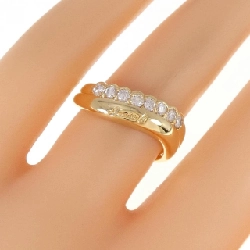 Nhẫn kim cương K18YG 0.27CT 671304