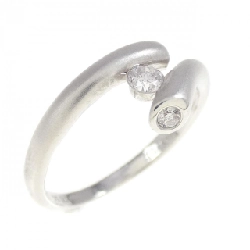 Nhẫn kim cương hồng K18WG 0.14CT