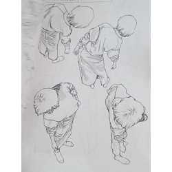 Vẽ truyện tranh theo phong cách Nhật Bản: Kỹ thuật vẽ áo quần cho nhân vật 549420