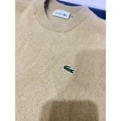 MỚI 99%***[[GIÁ 2.800K]]**ÁO LEN LACOSTE* SIZE 38* MÀU BE / NÂU SÁNG *TẶNG QUÀ 0Đ FREESHIP 591618