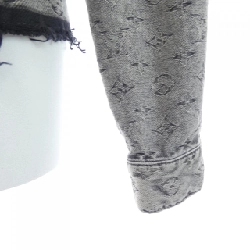 Áo khoác denim hiệu LOUIS VUITTON với hiệu ứng vintage - Hàng hiệu Authentic 816316