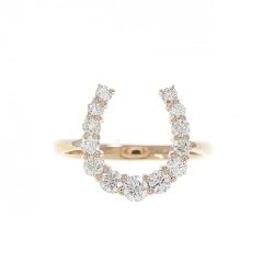 Nhẫn kim cương hình móng ngựa K18PG 0.50CT - Hàng hiệu Chính hãng 849656