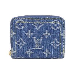 Louis Vuitton LV Remix (Monogram Denim) Zippy Coin Purse M82957 Coin Case