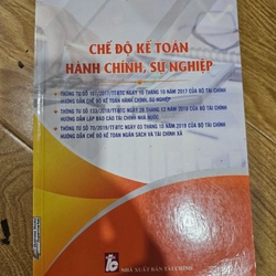 Chế độ kế toán hành chính sự nghiệp 