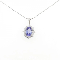 Dây chuyền Tanzanite PT900/PT850 2.09CT - Hàng hiệu Authentic