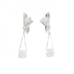 PT900/K14WG Bông tai kim cương 1.06CT - Hàng hiệu Chính hãng