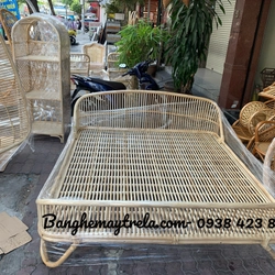 Giường mây tự nhiên phòng ngủ 448015