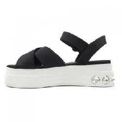 Giày sandal nền cao MIU MIU 5X996C 656241