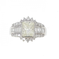 Nhẫn kim cương PT900 1.527CT M SI1 cắt hình fancy - Hàng hiệu Authentic 874008