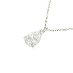 Dây chuyền kim cương PT900/PT850 0.573CT D SI1 hình giọt nước - Hàng hiệu Authentic 875039