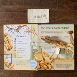 Sách ngoại văn See Inside the World of Dinosaurs, Used, Bìa cứng, Lật mở 756493