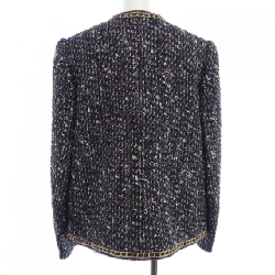 Jacket không cổ CHANEL METIERS D'ART LOOK14 P71092V62285 630364