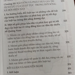 NGHIÊN CỨU LUẬT TỤC, PHONG TỤC CÁC DÂN TỘC THIỂU SỐ Ở QUẢNG NAM 549133