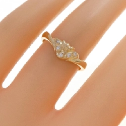 Nhẫn kim cương K18YG 0.05CT - Hàng hiệu Chính hãng 850997