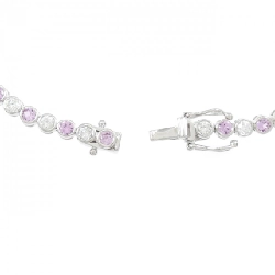 K18WG Sapphire Bracelet 1.71CT - Hàng hiệu Authentic 878100