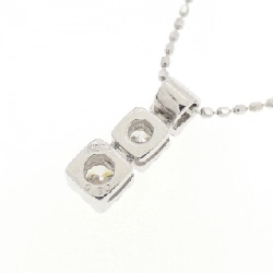 K18WG Dây chuyền kim cương ba viên 0.30CT - Hàng hiệu Chính hãng 861589