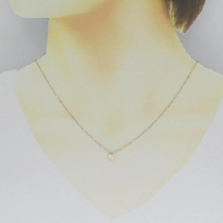 K18YG Dây chuyền kim cương hình trái tim 0.240CT - Hàng hiệu Chính hãng 862686