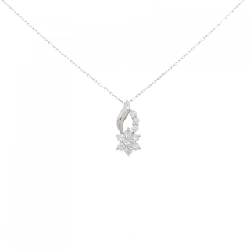 Dây chuyền kim cương hoa PT900/PT850 0.30CT - Hàng hiệu Chính hãng