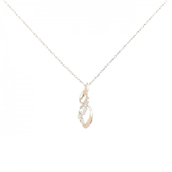 K10PG Dây chuyền kim cương 0.08CT - Hàng hiệu Authentic