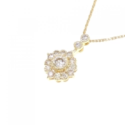 K18YG Dây chuyền kim cương 0.50CT - Hàng hiệu Chính hãng 863298