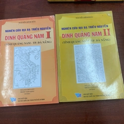 Nghiên cứu địa bạ triều Nguyễn dinh Quảng Nam (tỉnh Quảng Nam - Đà Nẵng) tập 1 + 2 