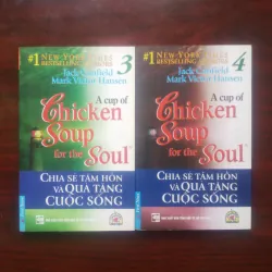 [Sách Sống Đẹp] Chicken Soup For The Soul (Tập 3+4) Hạt Giống Tâm Hồn Song Ngữ Anh Việt