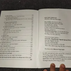 VĂN THƠ CHỌN LỌC. VĂN CHƯƠNG HỒN VIỆT 957937