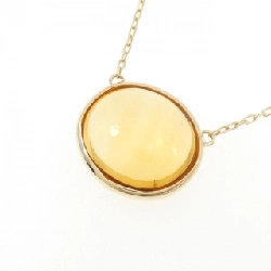 K18YG Mặt dây chuyền Citrine - Hàng hiệu Chính hãng 858323