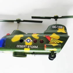 Xác rỗng máy bay trực thăng đồ chơi Desert Storm DC-103 xưa thế hệ 8x, 9x 442876