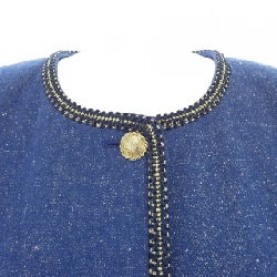 【Mã giảm giá】【Cổ điển】Thời trang Leonar LEONARD FASHION Áo khoác không cổ 638818