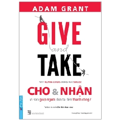 Cho Và Nhận - Adam Grant