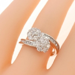 Nhẫn kim cương hoa PT900 1.00CT 669956