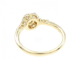 Nhẫn kim cương 750YG hoa 0.75CT - Hàng hiệu Authentic 852209