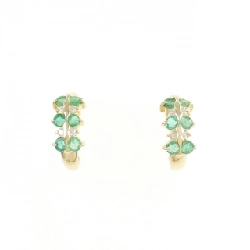 Bông tai Emerald K18YG 0.50CT - Hàng hiệu Chính hãng