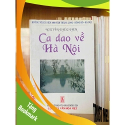 (TẶNG BOOKMARK) Ca dao về Hà Nội - Nguyễn Kiều Liên VĂN HỌC RBK0810