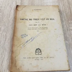 NHỮNG HỌ THỰC VẬT CÓ HOA ( Tập 2) - Cây một lá mầm 956971