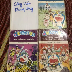 Truyện tranh Doremon - Doremon truyện dài - combo 4 tập k trùng