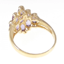 Nhẫn Amethyst K18YG 671104