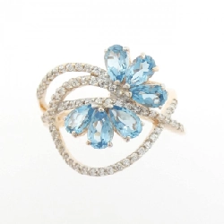 Nhẫn Blue Topaz 585PG/585WG - Hàng hiệu Authentic 847679