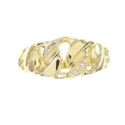 Nhẫn kim cương K18YG 0.02CT 672538