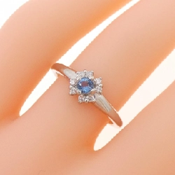 Nhẫn Aquamarine PT900 670701