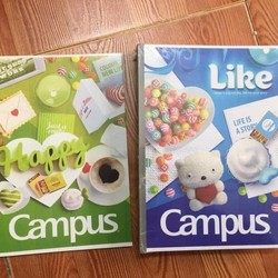 Sét 10 quyển vở kẻ ngang campus 141530