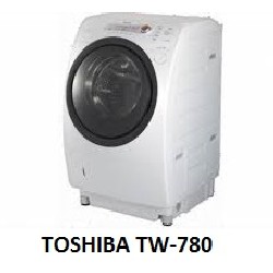 ( USED 95% )  TOSHIBA TW-Q780 MÁY GIẶT SẤY BLOCK