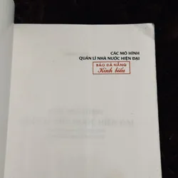 Các mô hình quản lí nhà nước hiện đại 723120