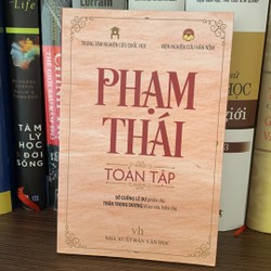 Phạm Thái Toàn Tập-giá bìa 210k