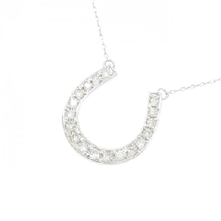 Dây chuyền kim cương hình móng ngựa PT950/PT850 0.20CT - Hàng hiệu Authentic 858546