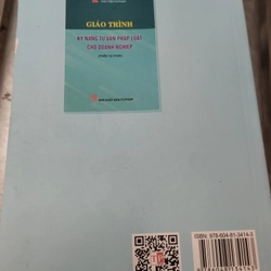 Giáo trình kỹ năng tư vấn pháp luật cho doanh nghiệp 322344