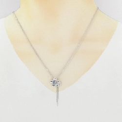 K18WG Hoa Đá Màu Dây Chuyền - Hàng hiệu Chính hãng 857726