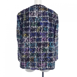 【Mã giảm giá】Áo khoác không cổ CHANEL 644130